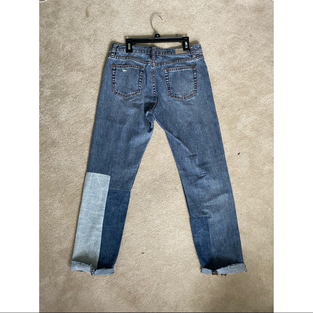 Designer patch jeans - Picture 2 of 4
